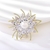 Picture of Delicate Gold Plated Brooche Wholesale Price
