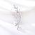 Picture of Distinctive White Platinum Plated Brooche Online Shopping