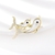 Picture of Delicate White Brooche From Reliable Factory