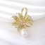 Show details for Shop Gold Plated Cubic Zirconia Brooche from Editor Picks