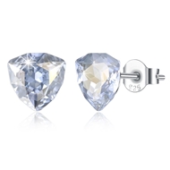 Picture of Charming Blue Cubic Zirconia Stud Earrings As a Gift