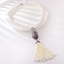 Show details for Best Quality Copper or Brass White Long Chain Necklace