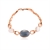 Picture of Brand New Rose Gold Plated Zinc Alloy Fashion Bracelet with SGS/ISO Certification