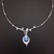 Picture of Big Swarovski Element Short Chain Necklace with Fast Delivery
