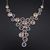 Picture of Hot Selling Purple Swarovski Element Short Chain Necklace from Top Designer