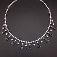 Show details for Zinc Alloy Big Short Chain Necklace with Speedy Delivery