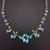 Picture of Big Swarovski Element Short Chain Necklace Online Only