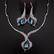 Show details for Zinc Alloy Big 2 Piece Jewelry Set with Beautiful Craftmanship