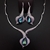 Picture of Zinc Alloy Big 2 Piece Jewelry Set with Beautiful Craftmanship