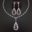 Show details for Zinc Alloy Swarovski Element 2 Piece Jewelry Set with SGS/ISO Certification