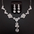 Picture of Funky Big White 2 Piece Jewelry Set