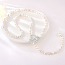 Show details for Classic Artificial Pearl Y Necklace with 3~7 Day Delivery