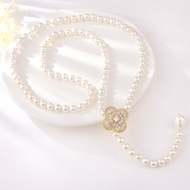 Show details for Classic Gold Plated Y Necklace with Worldwide Shipping