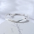 Picture of 999 Sterling Silver Platinum Plated Fashion Bangle at Super Low Price