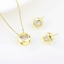 Show details for Classic White 2 Piece Jewelry Set Online Only