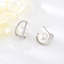 Show details for Durable Classic White Stud Earrings