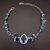 Picture of Low Price Platinum Plated Blue Fashion Bracelet from Trust-worthy Supplier