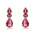 Picture of Copper or Brass Cubic Zirconia Dangle Earrings at Super Low Price