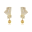 Show details for Origninal Big Copper or Brass Dangle Earrings
