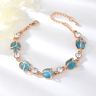Show details for Classic Rose Gold Plated Fashion Bracelet with Fast Shipping Show details for Classic Rose Gold Plated Fashion Bracelet with Fast Shipping