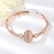 Picture of Trendy Rose Gold Plated Small Fashion Bracelet Shopping