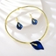 Show details for Wholesale Gold Plated Big 2 Piece Jewelry Set with No-Risk Return