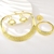 Picture of Buy Zinc Alloy Gold Plated 4 Piece Jewelry Set with Low Cost