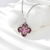 Picture of Designer Platinum Plated Swarovski Element Pendant Necklace with No-Risk Return