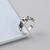 Picture of Classic Platinum Plated Adjustable Ring Online Only