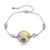 Picture of Need-Now Colorful Rose Gold Plated Fashion Bracelet from Editor Picks