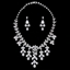 Show details for Irresistible White Big 2 Piece Jewelry Set Wholesale Price