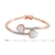 Picture of Low Cost Rose Gold Plated Zinc Alloy Fashion Bangle with Low Cost