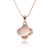 Picture of Pretty Opal Zinc Alloy Pendant Necklace