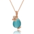 Picture of Nice Opal Zinc Alloy Pendant Necklace