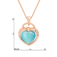 Picture of Impressive Blue Classic Pendant Necklace with Low MOQ