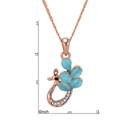 Picture of Most Popular Opal Zinc Alloy Pendant Necklace