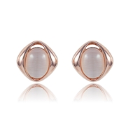 Picture of Zinc Alloy Rose Gold Plated Stud Earrings from Certified Factory