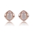 Picture of Zinc Alloy Rose Gold Plated Stud Earrings from Certified Factory