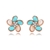 Picture of Zinc Alloy Rose Gold Plated Stud Earrings at Super Low Price