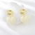Picture of Funky Delicate White Dangle Earrings