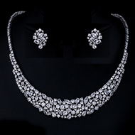 Show details for Featured White Luxury 2 Piece Jewelry Set with Full Guarantee