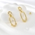 Picture of Fancy Big Copper or Brass Dangle Earrings