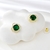 Picture of Attractive Green Small Stud Earrings For Your Occasions