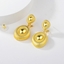 Show details for Zinc Alloy Gold Plated Dangle Earrings with Unbeatable Quality