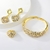 Picture of Zinc Alloy Gold Plated 3 Piece Jewelry Set with No-Risk Return