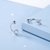 Picture of Most Popular Artificial Crystal Platinum Plated Stud Earrings