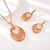 Picture of Impressive Gold Plated Dubai Necklace and Earring Set with Low MOQ