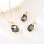 Show details for Funky Small Gold Plated 2 Piece Jewelry Set