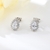 Picture of Platinum Plated Blue Stud Earrings with Unbeatable Quality