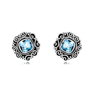 Picture of 925 Sterling Silver Small Stud Earrings of Original Design